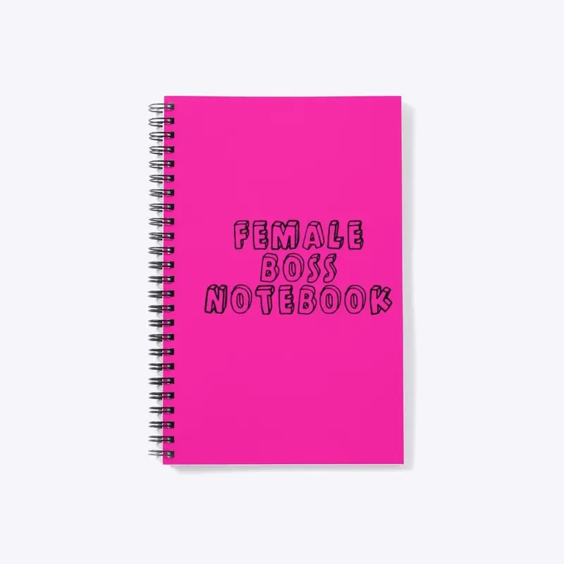 FEMALE BOSS NOTEBOOK